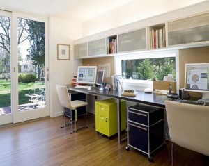 Ashburn Home Office Design and Build out