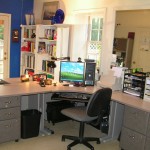 Mini Home Office Setup in Chantilly Va